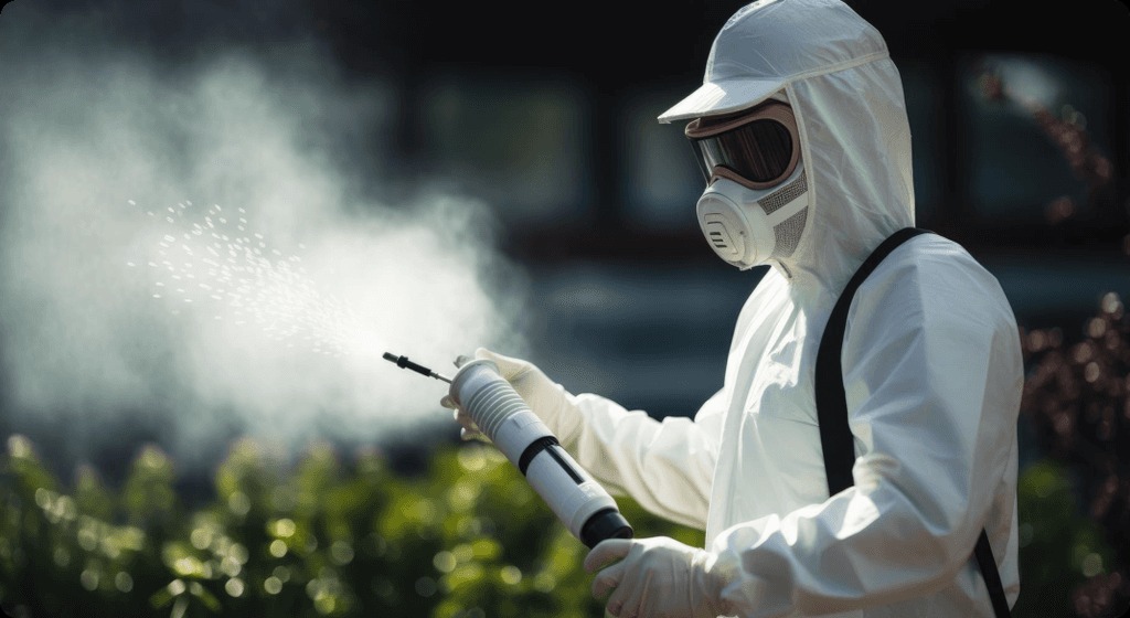 Professional pest control service